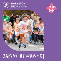 Białystok Biega z Dziećmi – zapisy otwarte!